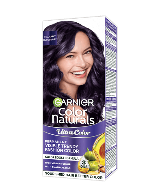 Garnier Color Naturals Ultra Color Radiant blueberry angle